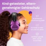 Vanderfields Gehörschutz Kinder – Lärmschutz Kopfhörer (26dB) – für Schule, Konzert, Autisten, Schlagzeug – 3-16 Jahre