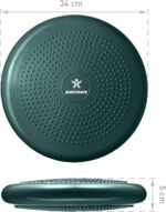 BODYMATE Ballsitzkissen 34cm inkl. Pumpe – Balancekissen für Fitness & Reha