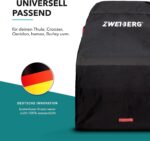ZWEIBERG® Faltgarage für Fahrradanhänger – Wasserdicht, UV-Schutz & easyRemoval