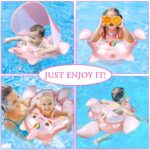 Baby Schwimmring – Aufblasbarer Wasserspass mit Sicherheitssitz (3–36 Monate)