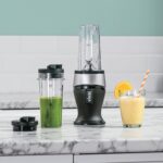 Ninja 700W Slim Mixer – Smoothie Maker mit 2x 470ml Bechern, zerkleinert Eis & gefrorenes Obst