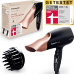 Panasonic EH-NA63 Nanoe Haartrockner – 2000W, Diffusor & Styling-Düse, für Glanz & Pflege, Roségold