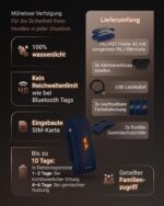 PAJ 4G GPS Tracker – Live-Ortung, Weglaufalarm & bis zu 10 Tage Akku