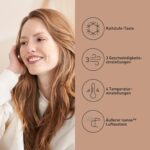 Panasonic EH-NA63 Nanoe Haartrockner – 2000W, Diffusor & Styling-Düse, für Glanz & Pflege, Roségold