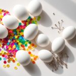 Styroporeier Bastelset – Perfekt für Ostern & Deko!