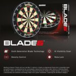 WINMAU Blade 6 – Profi-Dartscheibe mit PDC-Turnierstandard