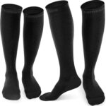 CAMBIVO Kompressionsstrümpfe 2 Paar – Für Damen & Herren, ideal für Laufen, Sport, Reisen & Radsport.