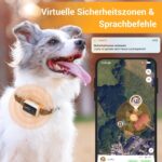 **Pawfit 3 GPS-Tracker für Hunde & Katzen | Live-Ortung & Weglaufalarm | Sprachbefehle | Wasserdicht | Aktivitätstracking**
