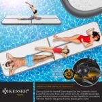 KESSER® Airtrack – Aufblasbare Turnmatte (2–6 m) inkl. Pumpe & Tasche
