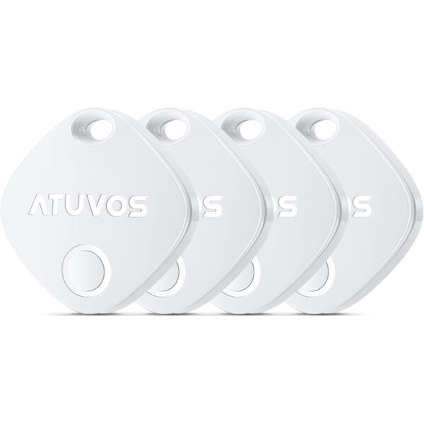 ATUVOS Smart Air Tracker Tag 4er Pack, Schlüsselfinder KeyFinder Kompatibel mit Apple Wo ist?