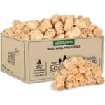 Log Barn Natürliche Anzündwolle – 200 Stück, Öko-Feueranzünder für Kamin, Grill & Ofen