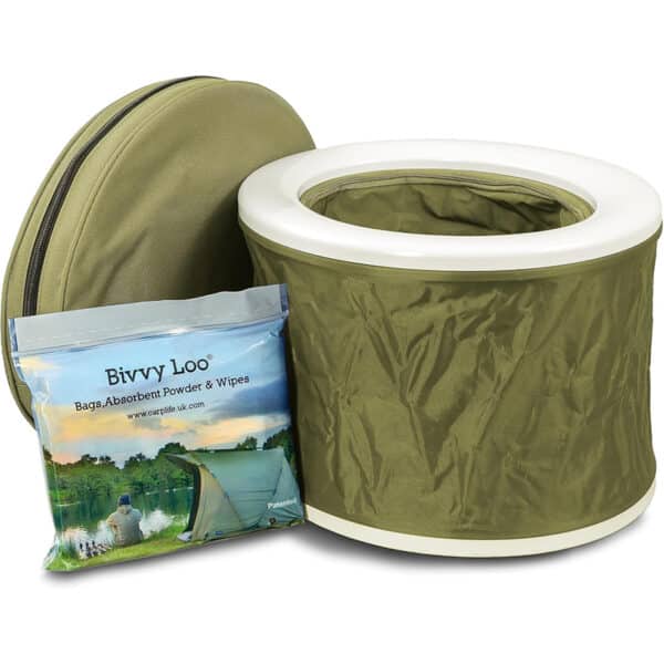 Bivvy Loo – Faltbare Camping-Toilette | Tragbar, kompakt & belastbar bis 150 kg