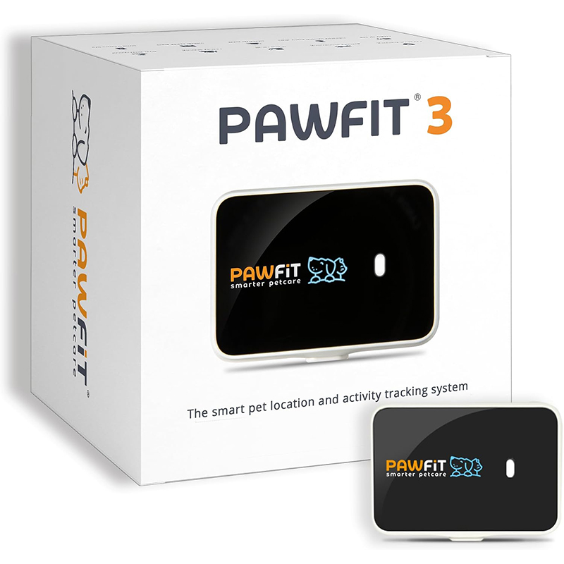 Pawfits **Pawfit 3 GPS-Tracker für Hunde & Katzen | Live-Ortung & Weglaufalarm | Sprachbefehle | Wasserdicht | Aktivitätstracking**