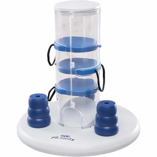 TRIXIE Dog Activity „Gambling Tower“ – Intelligenzspielzeug für Hunde, 25×27 cm