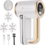 WiredLux Elektrischer Fusselrasierer – 3-Stufen, 6 Klingen, LED & USB