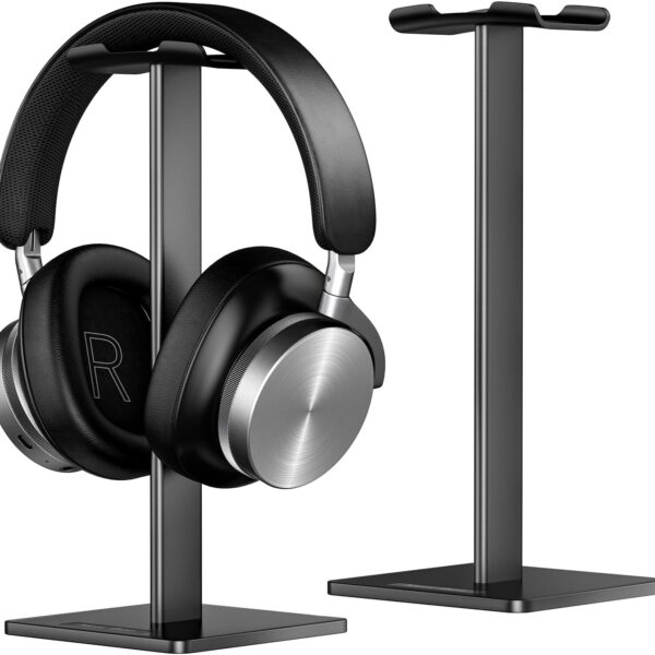New Bee Kopfhörerständer – Universal Halter für Over-Ear & Gaming-Headsets, Aluminium/TPU/ABS