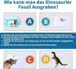 Dino-Eier Ausgrabungsset – 12-teiliges STEM Spielzeug mit Tattoos für Kinder ab 4 Jahren