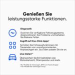 OBDeleven OBD2 Diagnosegerät, Bluetooth Fehlerausleser für Android & iOS