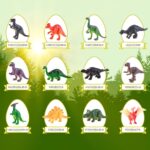 Dino Ei Ausgrabungsset – Archäologie Spielzeug mit Dinosaurier Figuren