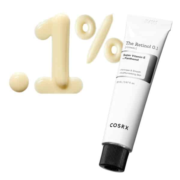 COSRX Retinol 0.1 Creme – Anti-Falten & Anti-Pickel Pflege, mit Hyaluronsäure