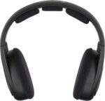 Sennheiser RS 120-W Funkkopfhörer – Klarer TV-Sound, 3 Klangmodi, 60 m Reichweite, mit Sender & Ladestation