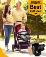 BUNDLEPRO Universal-Getränkehalter für Kinderwagen & mehr