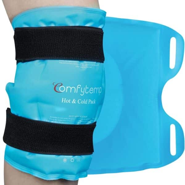 Comfytemp Kühl- & Wärmepad mit Klett – Grosses Gelpack für Knie, Schulter & mehr