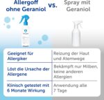 Allergoff Milbenspray 400 ml – giftfrei, allergikerfreundlich, 6 Monate Schutz