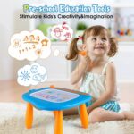 Magnetische Maltafel ab 1 Jahr – Buntes Zeichenspielzeug für Kinder