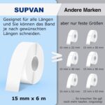 SUPVAN E10 Mini Etikettendrucker – Bluetooth, USB, Thermodruck, für Zuhause, Büro & Schule, iOS/Android