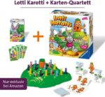 Ravensburger Lotti Karotti – Kinderspiel ab 4 Jahren für 2–4 Spieler