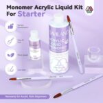 SAVILAND Acryl Liquid Set – Monomer für Nägel mit Pinseln