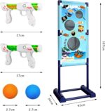 DX DAXIN Schiessspiel-Set mit beweglichem Ziel & 2 Pistolen – ab 5 Jahren