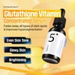 numbuzin Nr.5 Vitamin Serum - Aufhellend gegen Pigmentflecken & dunkle Male - 30 ml