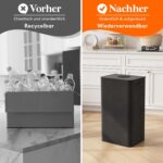 Lifewit Pfandflaschenbehälter mit Deckel – 80L, 100L Leergut- & Altglas-Aufbewahrung