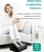 Shiatsu Fuss- & Wadenmassagegerät mit Wärmefunktion – Wellness für Zuhause – Bild 4