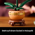 LEGO Mini-Orchidee 10343 – Deko-Blume für Erwachsene & Geschenkidee