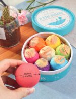 Badebomben Geschenkset – 7 Stück für Frauen, Mama, Freundin & Kinder – Perfekt für Geburtstag, Weihnachten, Valentinstag