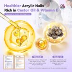 SAVILAND Acryl Liquid Set – Monomer für Nägel mit Pinseln