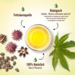 Bio Rizinusöl 150-900 ml – 100 % rein & kaltgepresst für Haare, Wimpern & Nägel