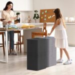 Lifewit Pfandflaschenbehälter mit Deckel – 80L, 100L Leergut- & Altglas-Aufbewahrung