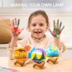 Klever Kits DIY Mondlampe – Kreatives Bastelset & Nachtlicht für Kinder 6–12 Jahre