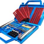 Elektrische Luftpumpe & Reifenreparaturset – 2-in-1 Set für Auto, Fahrrad & mehr