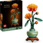 LEGO Chrysantheme 10368 – Kreatives Blumen-Bauset für Erwachsene & Dekoidee