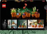 LEGO Icons Mini Pflanzen 10329 – 9 Baubare Blumen im Terrakotta-Topf, Botanical Collection Deko-Set für Erwachsene