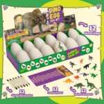 Dino Ei Ausgrabungsset – Archäologie Spielzeug mit Dinosaurier Figuren