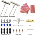 Elektrische Luftpumpe & Reifenreparaturset – 2-in-1 Set für Auto, Fahrrad & mehr