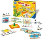 Ravensburger Wort für Wort – Lernspiel für Kinder (6-9 Jahre), 1-4 Spieler