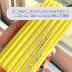 Scrub Daddy Damp Duster – Waschbarer Staubschwamm mit Rillen, antistatisch & vielseitig für Haushalt & Jalousien