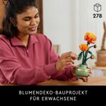 LEGO Chrysantheme 10368 – Kreatives Blumen-Bauset für Erwachsene & Dekoidee